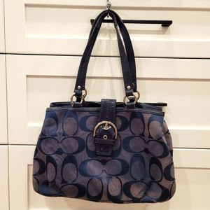 Coach East West Soho Monogram Bag